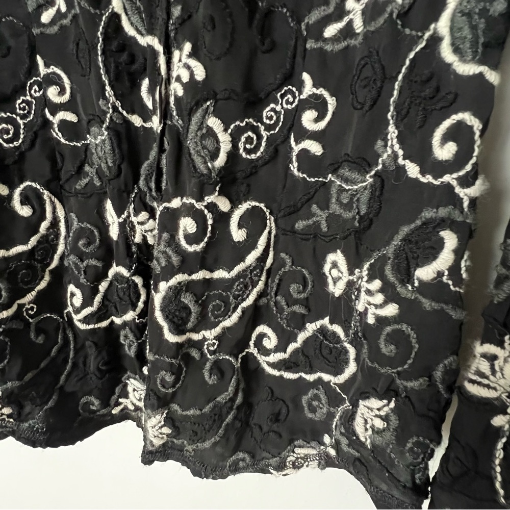 Fully Embroidered Georg Roth Button Down Shirt - Picture 7 of 10